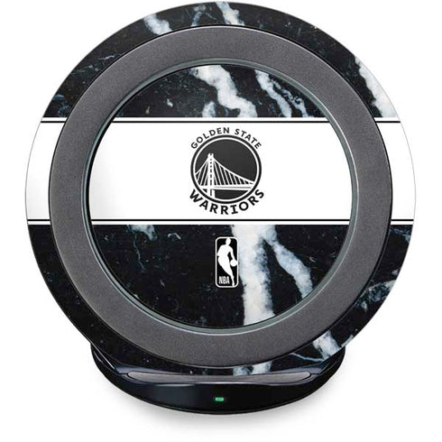 NBA Golden State Warriors Marble Fast Charge Wireless Charging Stand Skin